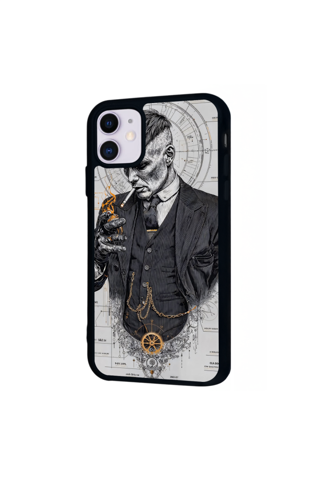 iPhone 11 Uyumlu Peaky Blinders Tasarımlı Glossy Premium Kılıf