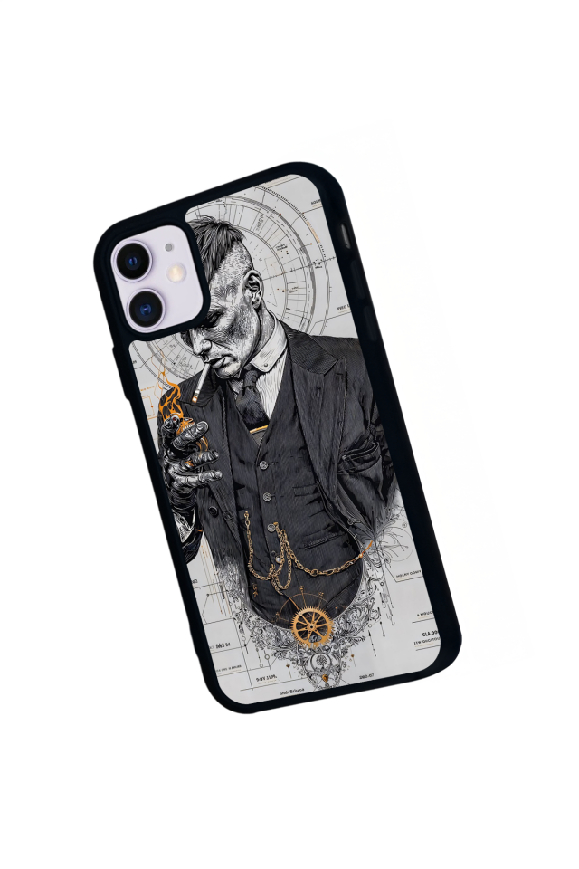 iPhone 11 Uyumlu Peaky Blinders Tasarımlı Glossy Premium Kılıf