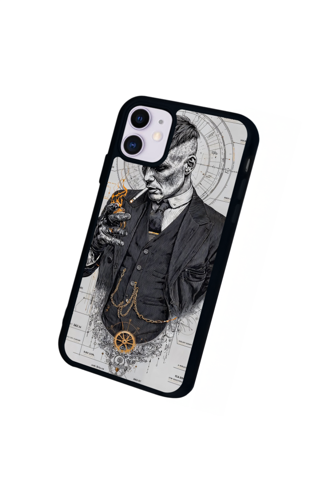 iPhone 11 Uyumlu Peaky Blinders Tasarımlı Glossy Premium Kılıf