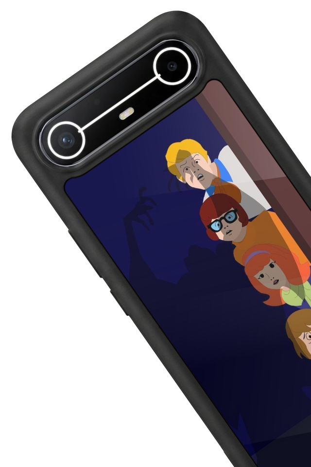 Tecno Spark Slim 5G Uyumlu Scooby Doo Tasarımlı Glossy Premium Kılıf