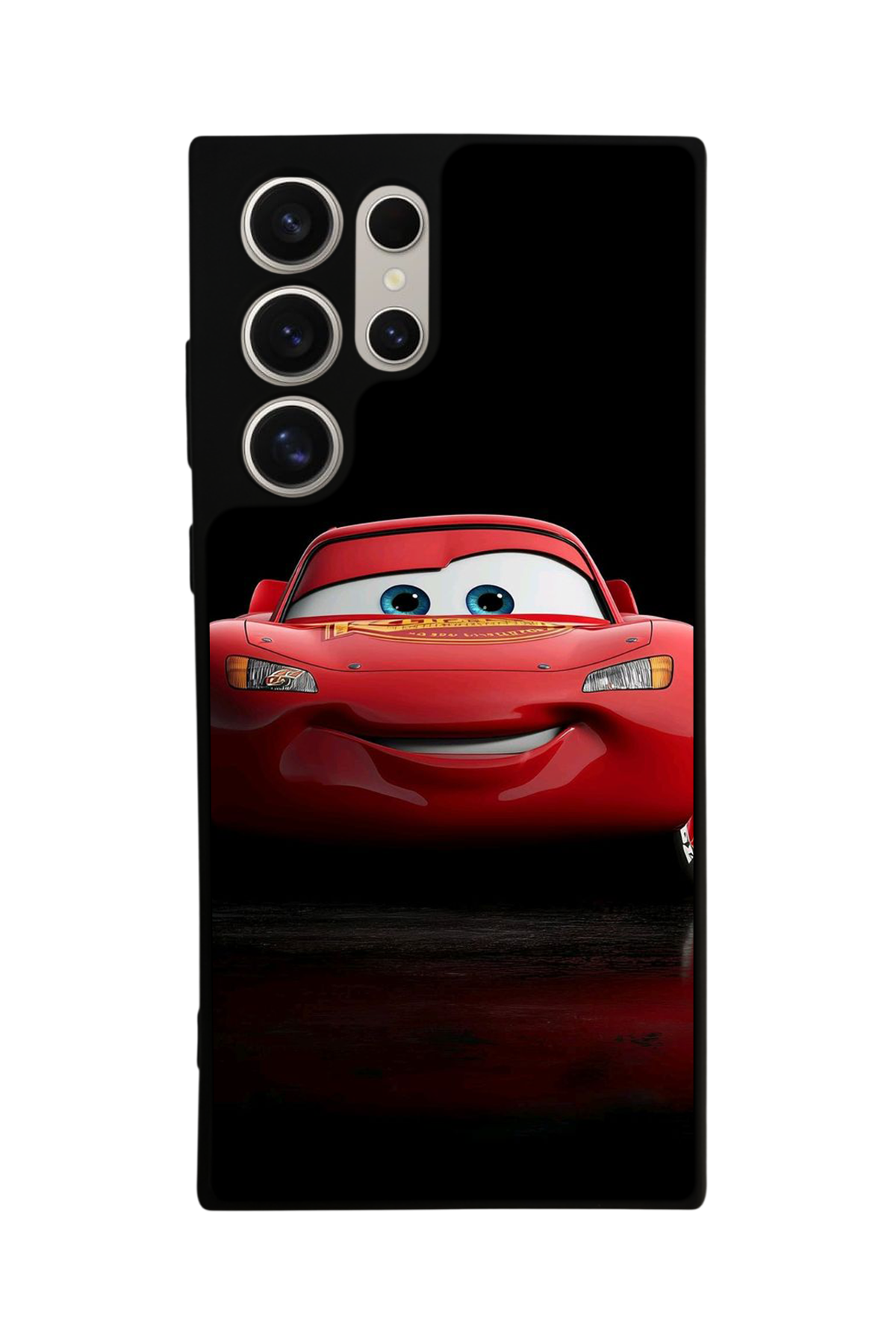Samsung Galaxy S22 Ultra Uyumlu Şimsek McQueen Tasarımlı Glossy Premium Kılıf