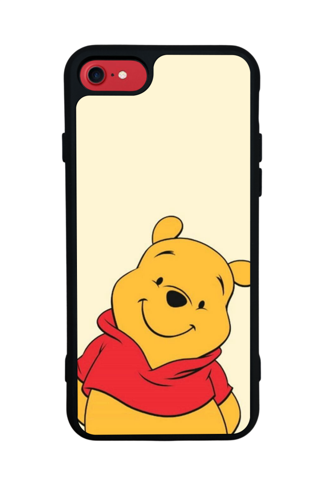 iPhone 7 Uyumlu Winnie Tasarımlı Glossy Premium Kılıf
