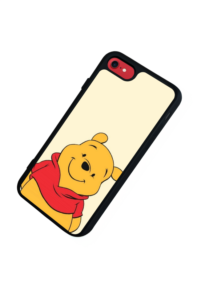 iPhone 7 Uyumlu Winnie Tasarımlı Glossy Premium Kılıf