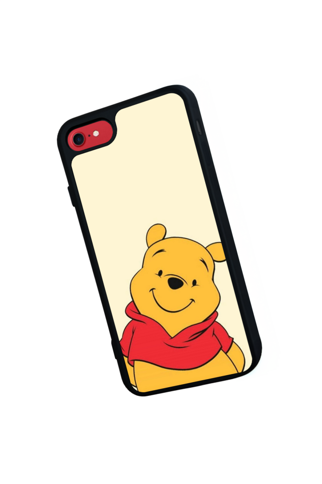 iPhone 7 Uyumlu Winnie Tasarımlı Glossy Premium Kılıf