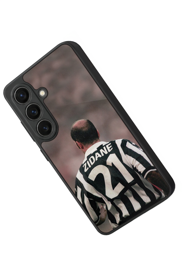 Samsung Galaxy S26 Uyumlu Zidane Tasarımlı Glossy Premium Kılıf