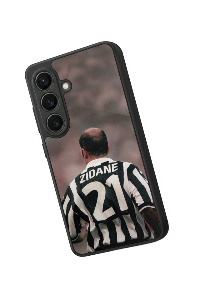 Samsung Galaxy S26 Uyumlu Zidane Tasarımlı Glossy Premium Kılıf