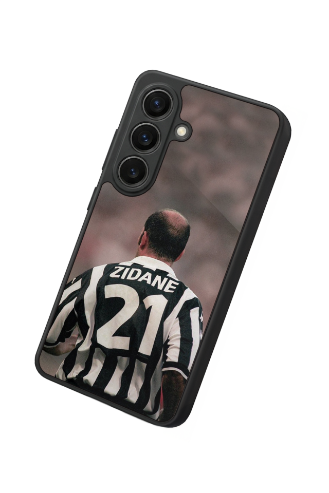 Samsung Galaxy S26 Uyumlu Zidane Tasarımlı Glossy Premium Kılıf