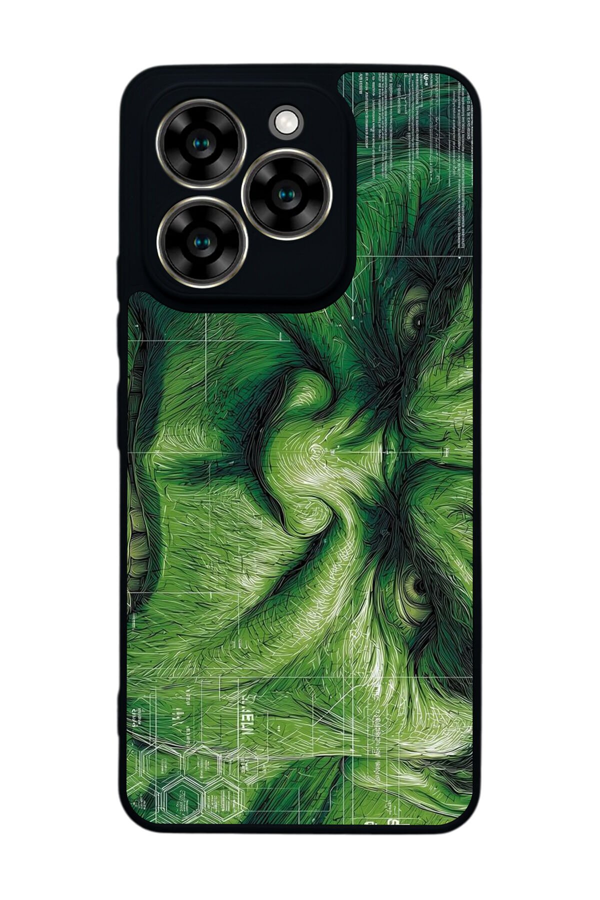 Reeder S919 Uyumlu Hulk Tasarımlı Glossy Premium Kılıf