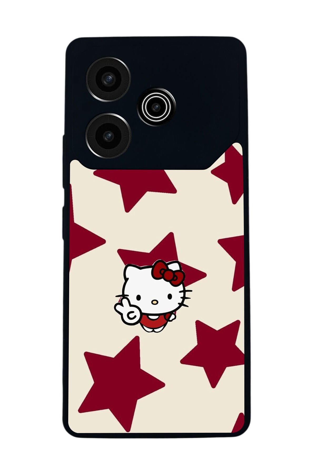 Tecno Pova 6 Uyumlu HelloKitty Tasarımlı Glossy Premium Kılıf