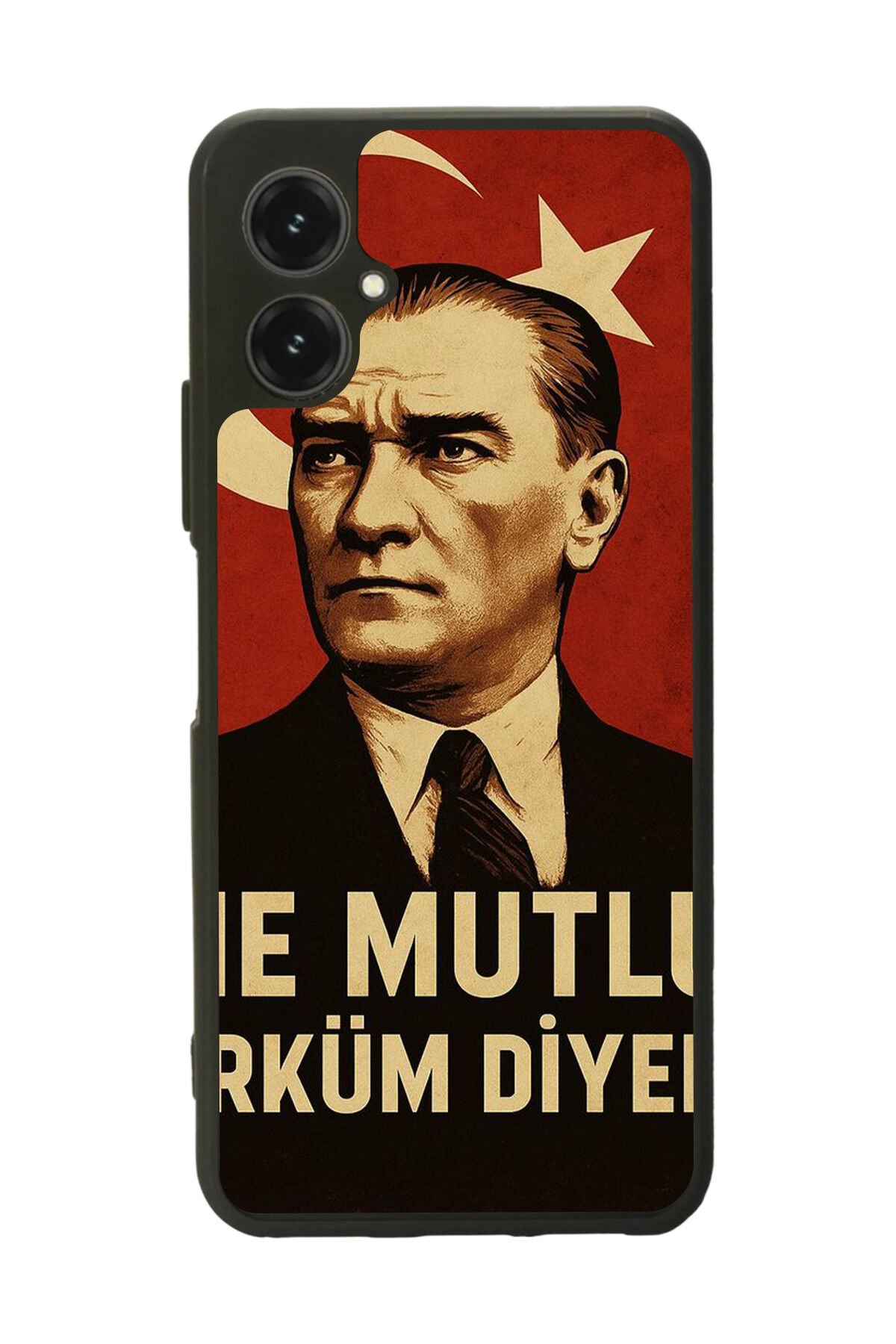 Omix X5 Uyumlu Mustafa Kemal Ataturk Tasarımlı Glossy Premium Kılıf