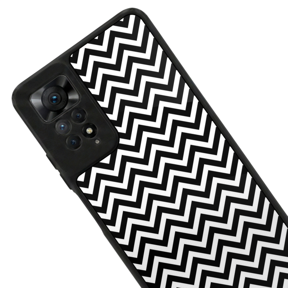 Xiaomi Redmi Note 12 Pro Uyumlu Çizgi Sanatı Tasarımlı Glossy Premium Kılıf