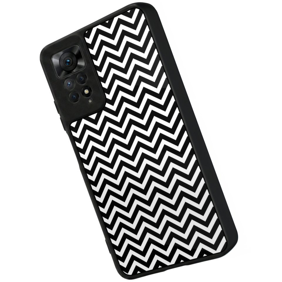 Xiaomi Redmi Note 12 Pro Uyumlu Çizgi Sanatı Tasarımlı Glossy Premium Kılıf