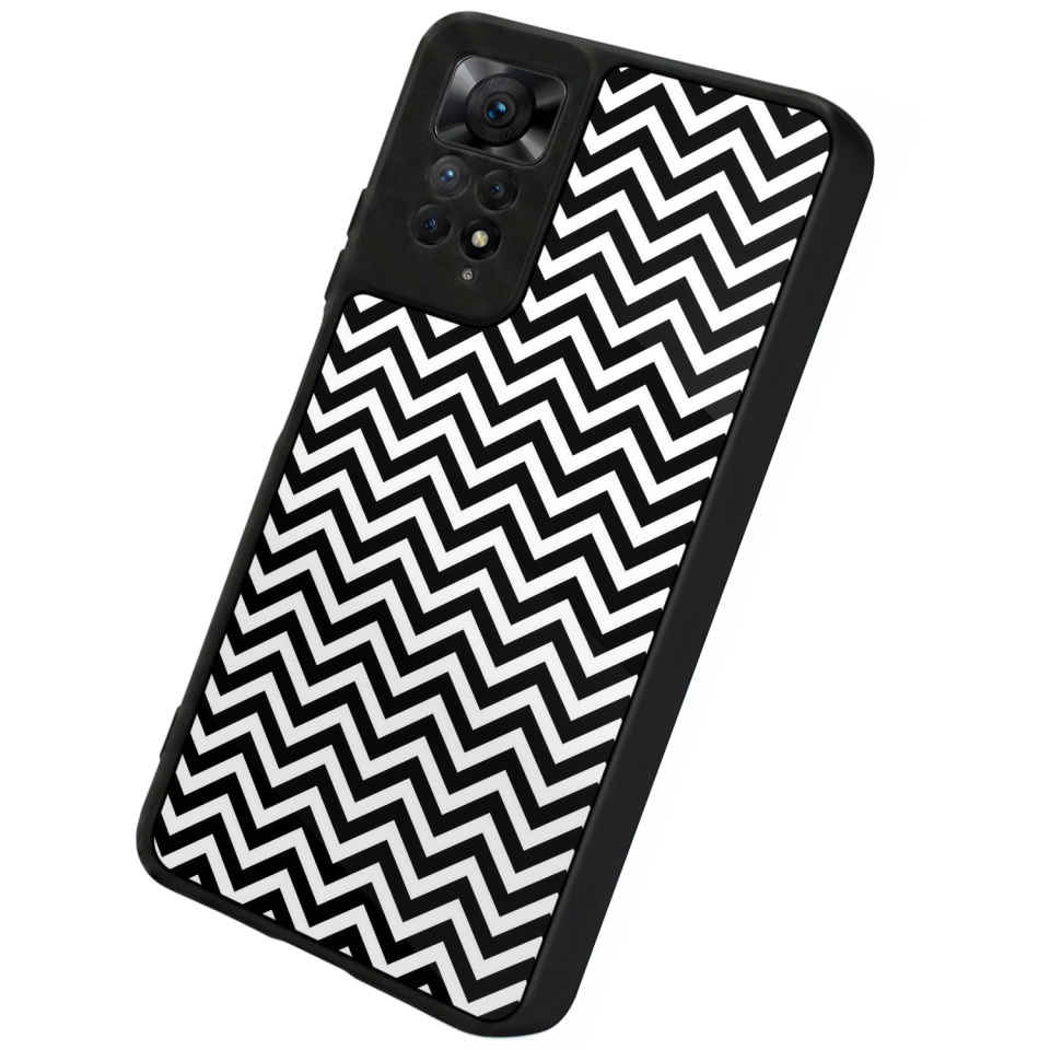 Xiaomi Redmi Note 12 Pro Uyumlu Çizgi Sanatı Tasarımlı Glossy Premium Kılıf