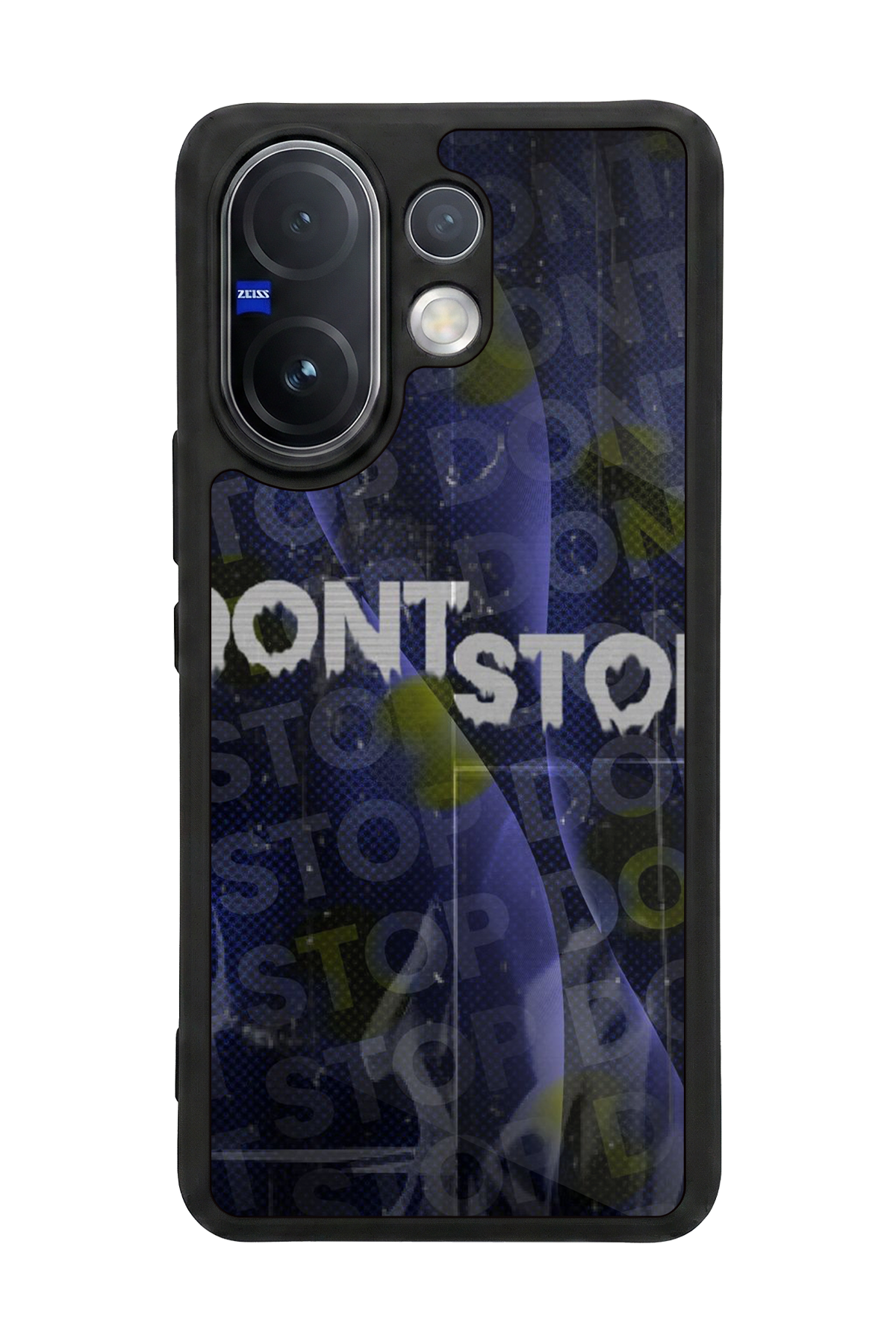 Vivo V60 Uyumlu Dont Stop Tasarımlı Glossy Premium Kılıf