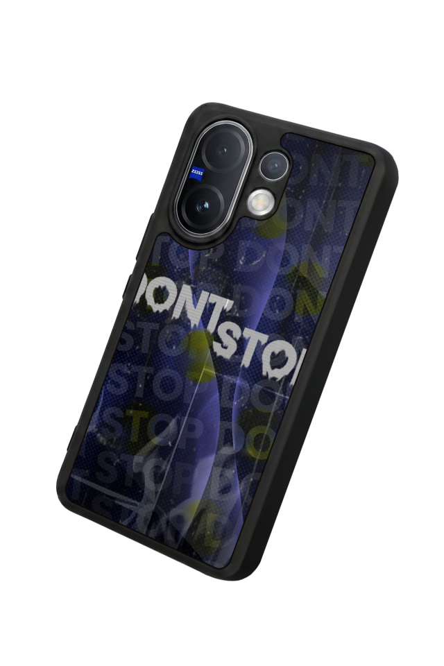 Vivo V60 Uyumlu Dont Stop Tasarımlı Glossy Premium Kılıf