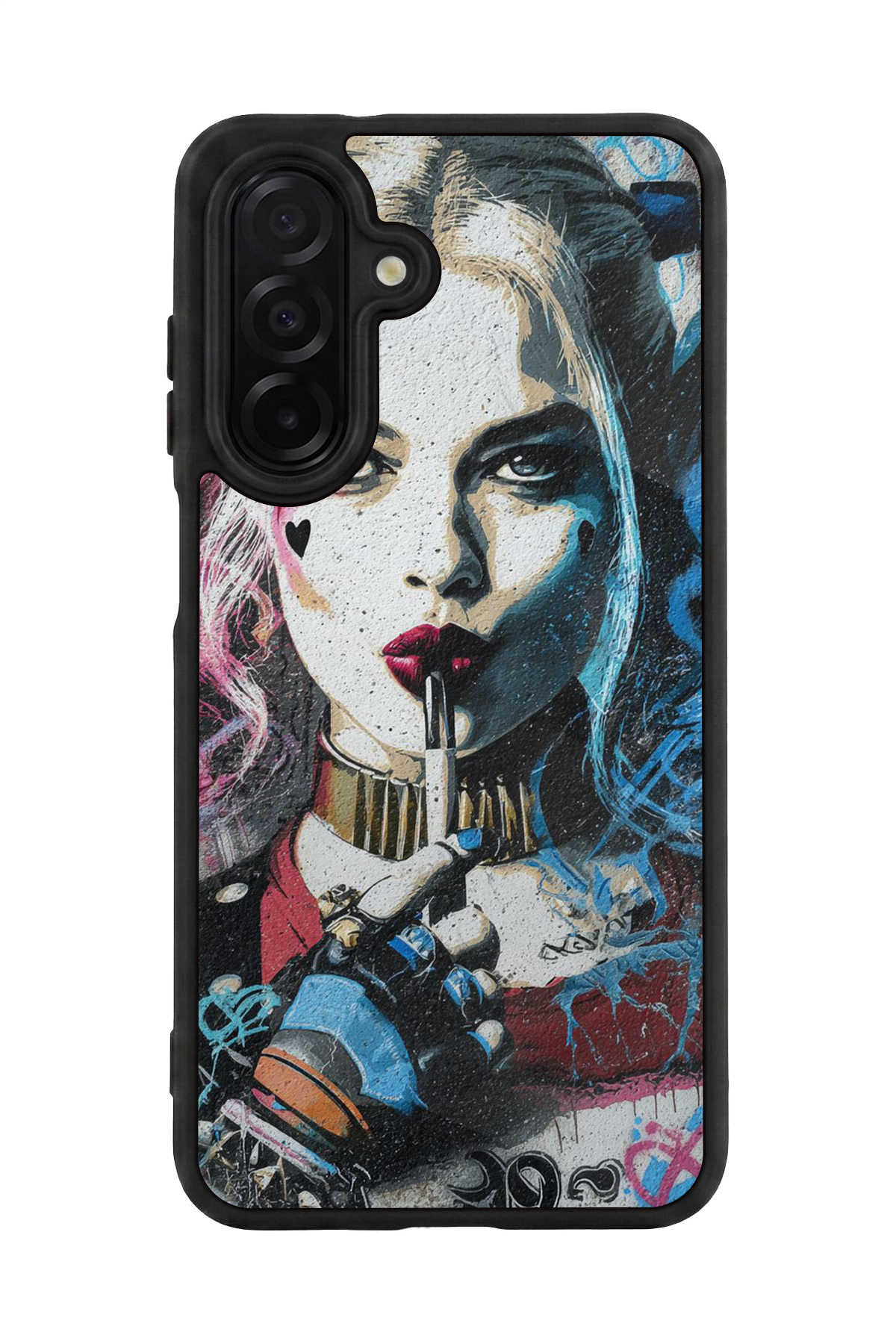 Samsung Galaxy A36 Uyumlu HarleyQueen Tasarımlı Glossy Premium Kılıf