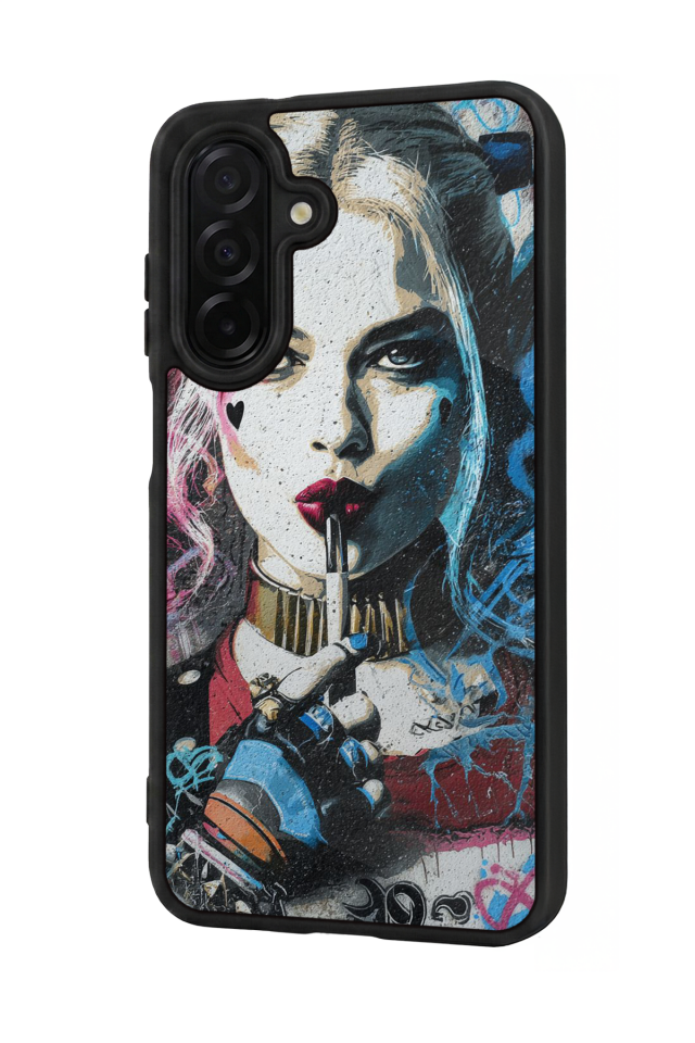 Samsung Galaxy A36 Uyumlu HarleyQueen Tasarımlı Glossy Premium Kılıf