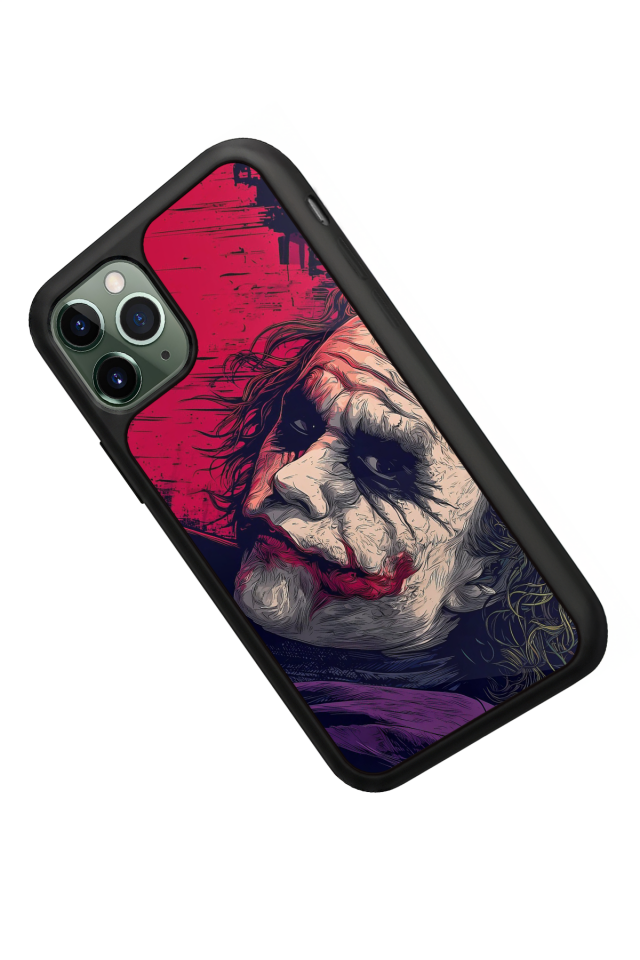 iPhone 11 Pro Uyumlu Joker Tasarımlı Glossy Premium Kılıf