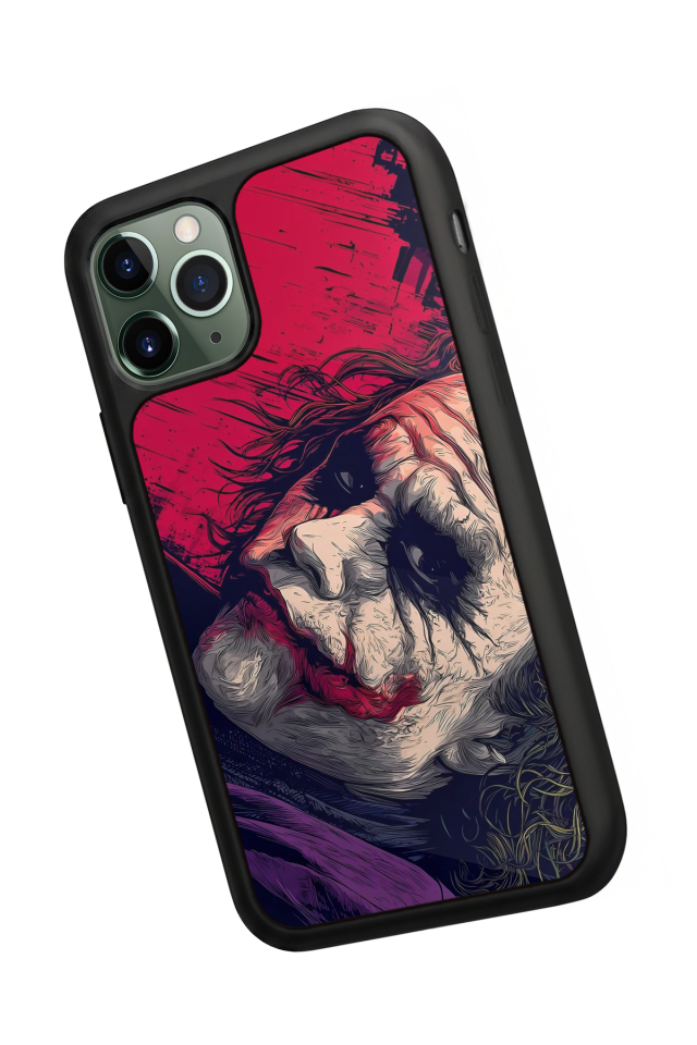 iPhone 11 Pro Uyumlu Joker Tasarımlı Glossy Premium Kılıf