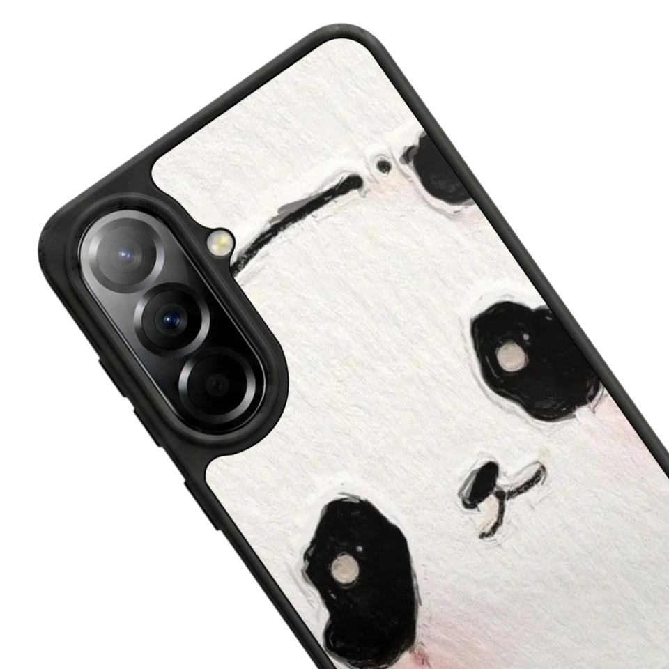 Samsung Galaxy A57 Uyumlu Panda Tasarımlı Glossy Premium Kılıf