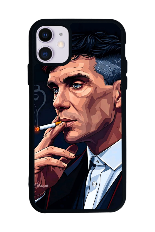 iPhone 11 Uyumlu Peaky Blinders Tasarımlı Glossy Premium Kılıf