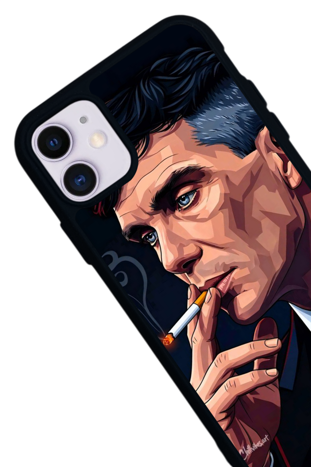 iPhone 11 Uyumlu Peaky Blinders Tasarımlı Glossy Premium Kılıf