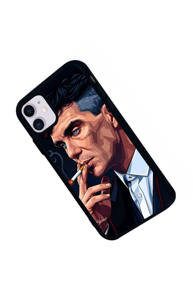 iPhone 11 Uyumlu Peaky Blinders Tasarımlı Glossy Premium Kılıf