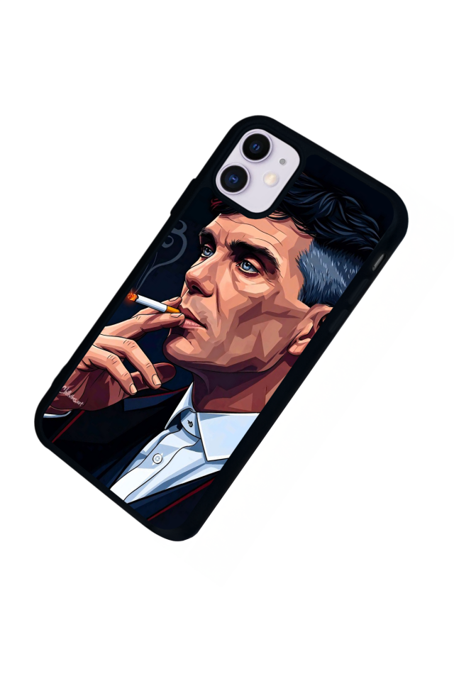 iPhone 11 Uyumlu Peaky Blinders Tasarımlı Glossy Premium Kılıf