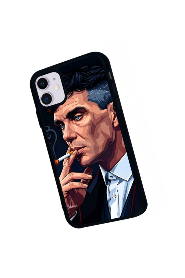 iPhone 11 Uyumlu Peaky Blinders Tasarımlı Glossy Premium Kılıf
