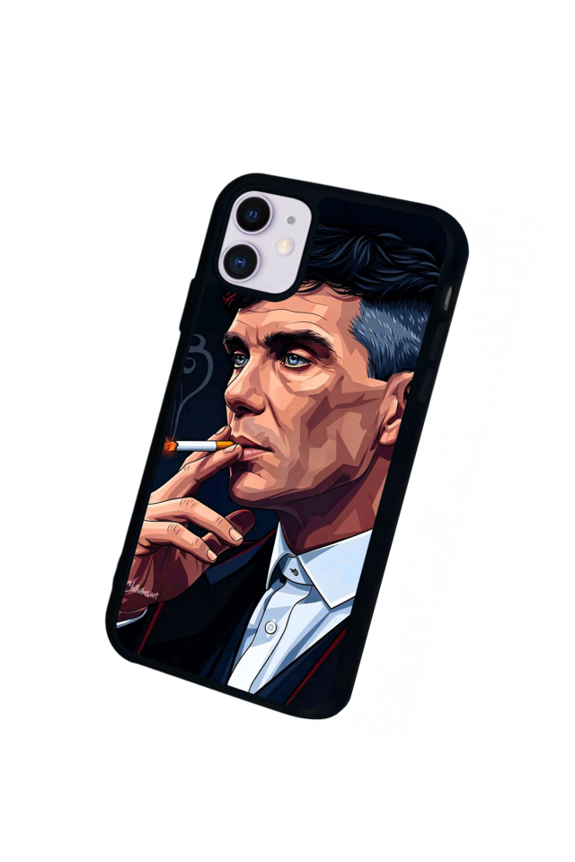 iPhone 11 Uyumlu Peaky Blinders Tasarımlı Glossy Premium Kılıf