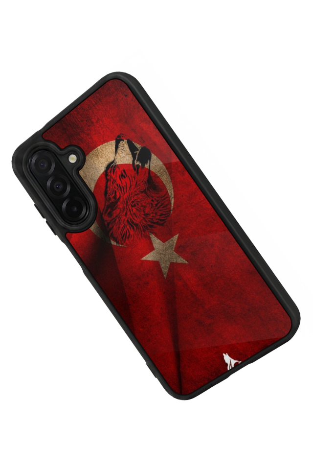 Samsung Galaxy A56 Uyumlu Türk Bayragi Tasarımlı Glossy Premium Kılıf