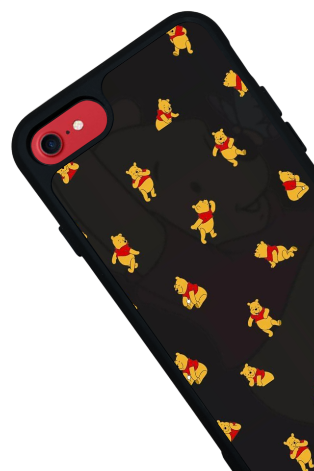iPhone 7 Uyumlu Winnie Tasarımlı Glossy Premium Kılıf
