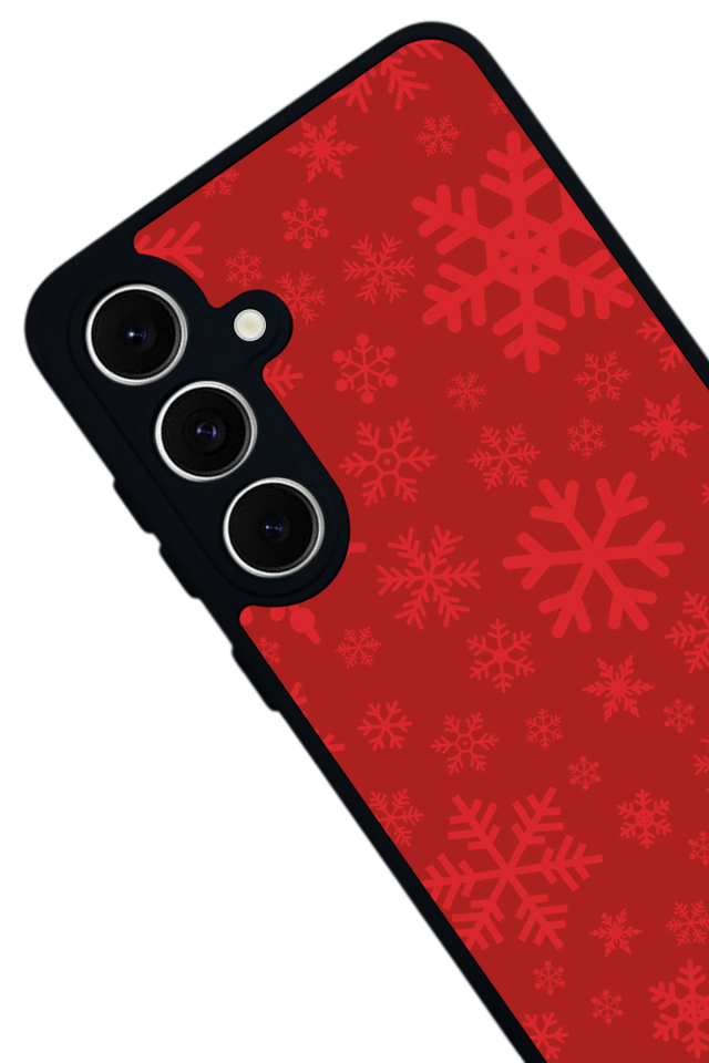 Samsung Galaxy A16 Uyumlu Yilbasi Christmas Tasarımlı Glossy Premium Kılıf