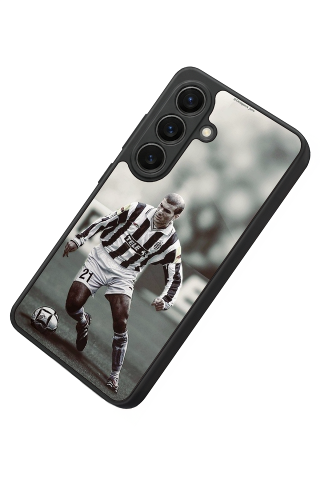 Samsung Galaxy S26 Uyumlu Zidane Tasarımlı Glossy Premium Kılıf