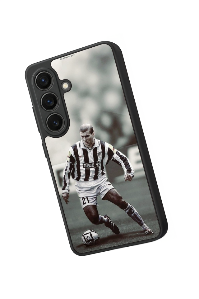 Samsung Galaxy S26 Uyumlu Zidane Tasarımlı Glossy Premium Kılıf