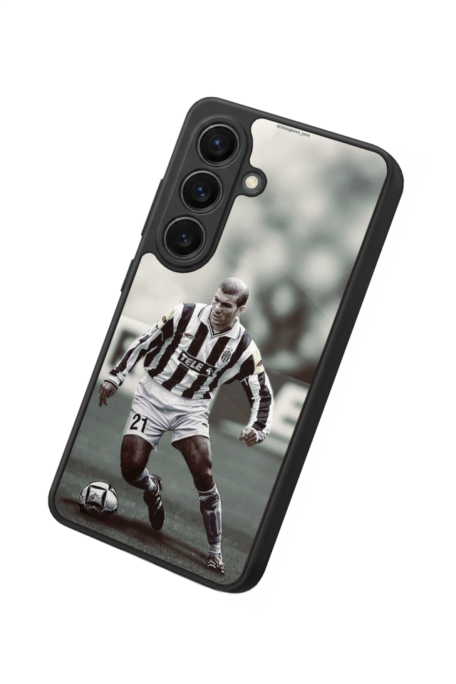 Samsung Galaxy S26 Uyumlu Zidane Tasarımlı Glossy Premium Kılıf