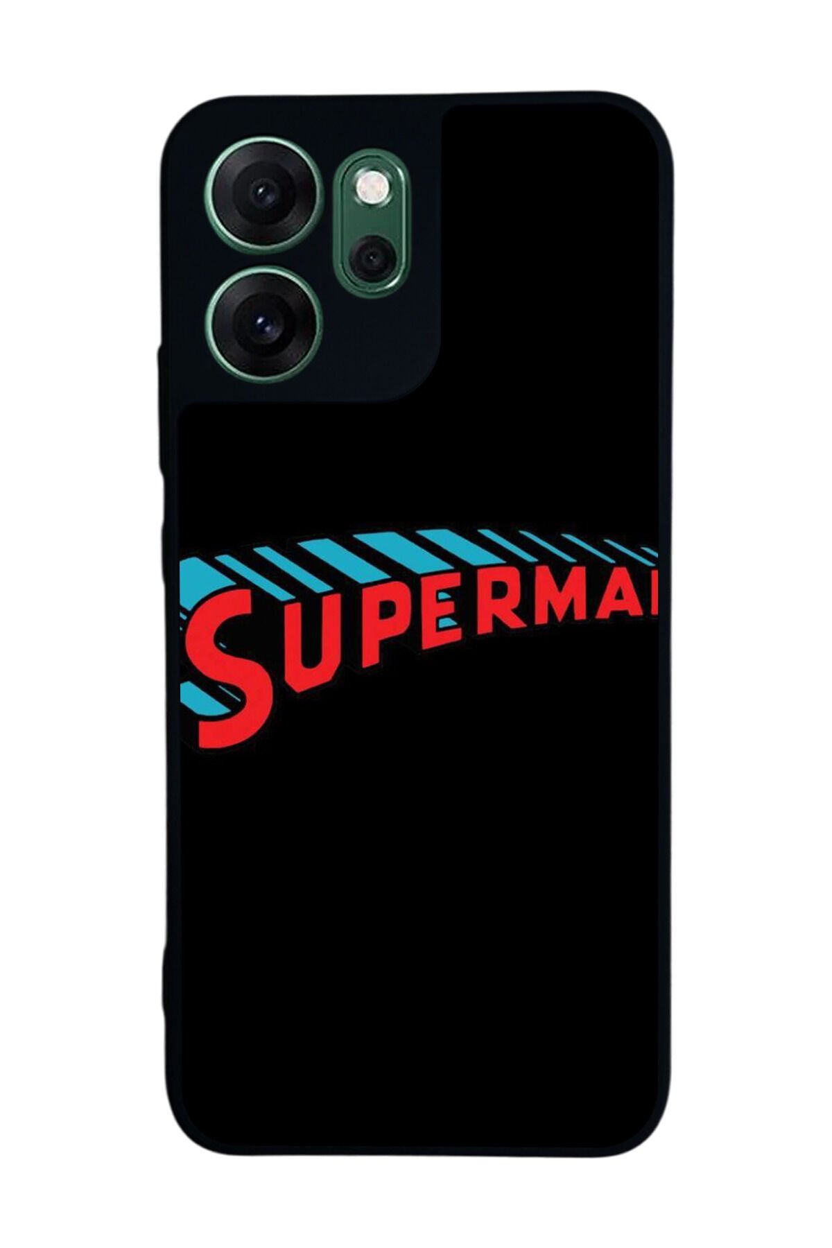 Oppo Reno 14F Uyumlu Superman Tasarımlı Glossy Premium Kılıf
