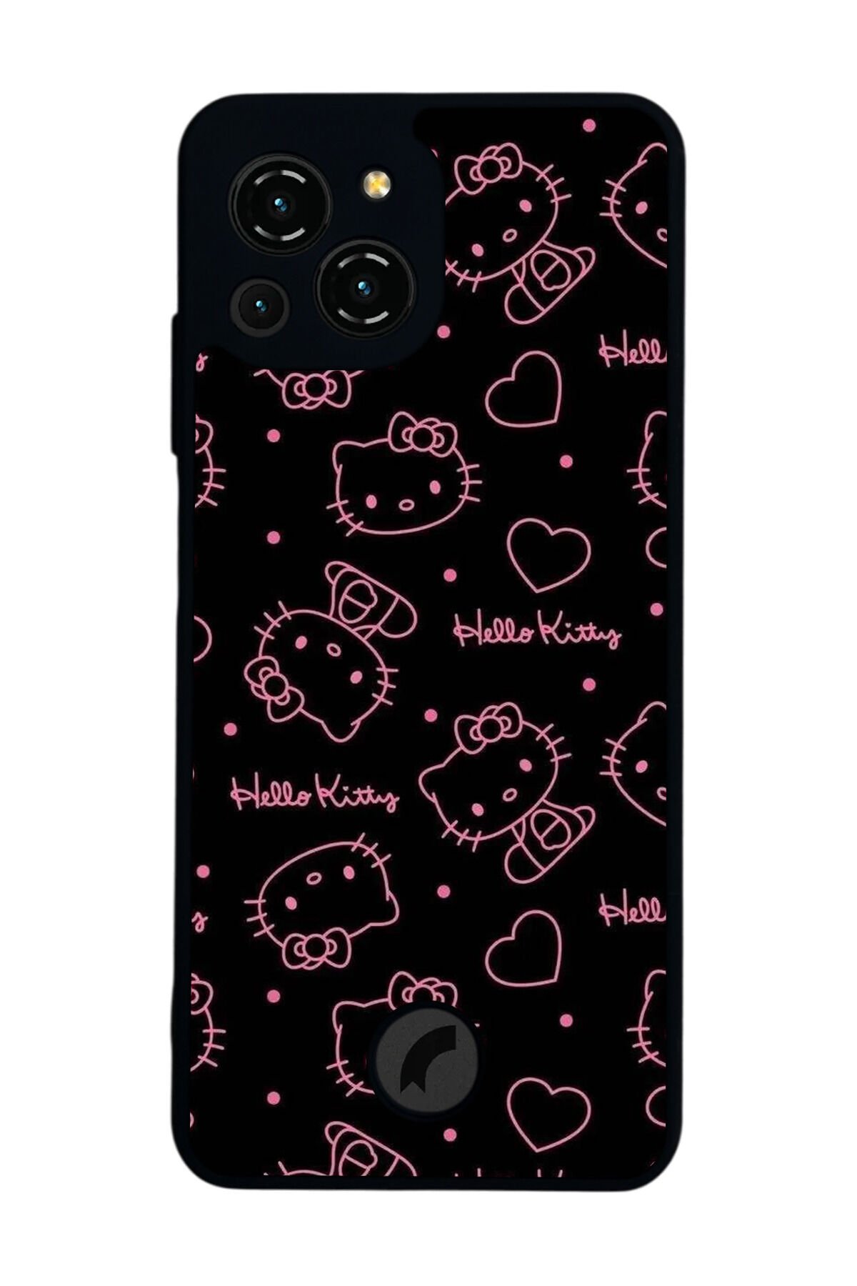 Reeder S23 Pro Max Uyumlu HelloKitty Tasarımlı Glossy Premium Kılıf