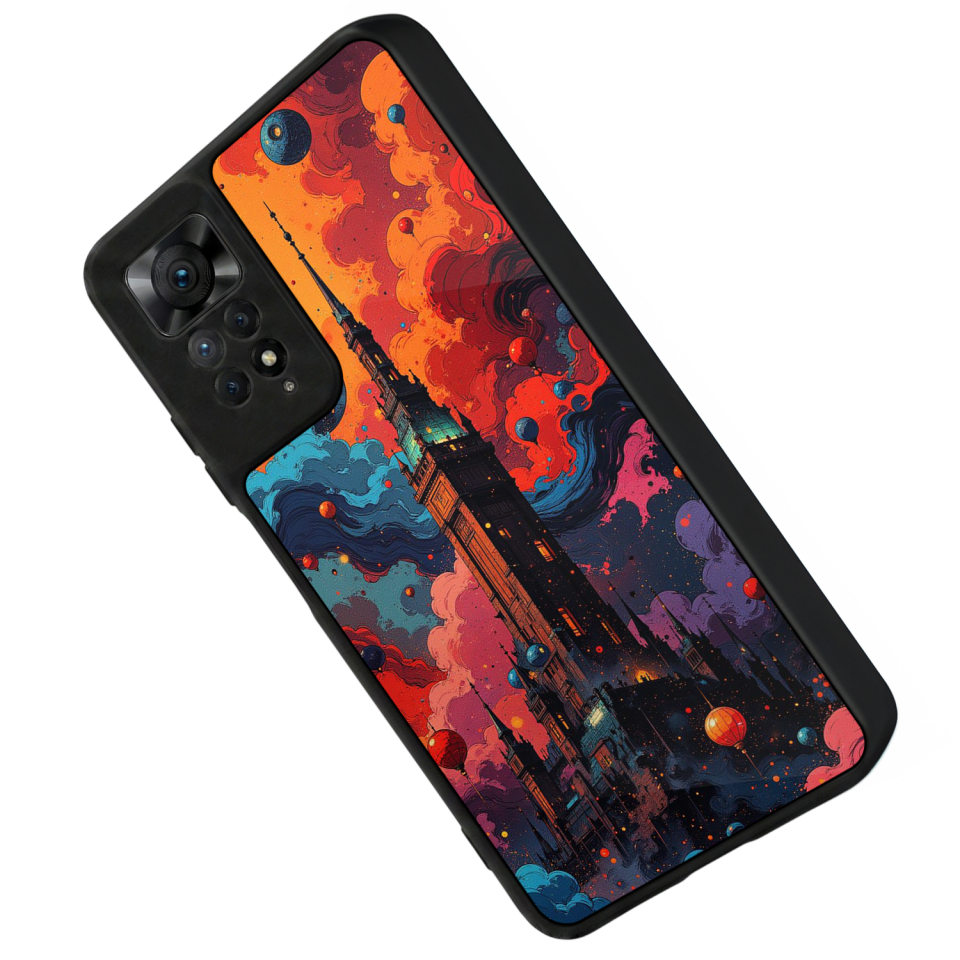 Xiaomi Redmi Note 11 Pro Uyumlu Abstract Tasarımlı Glossy Premium Kılıf