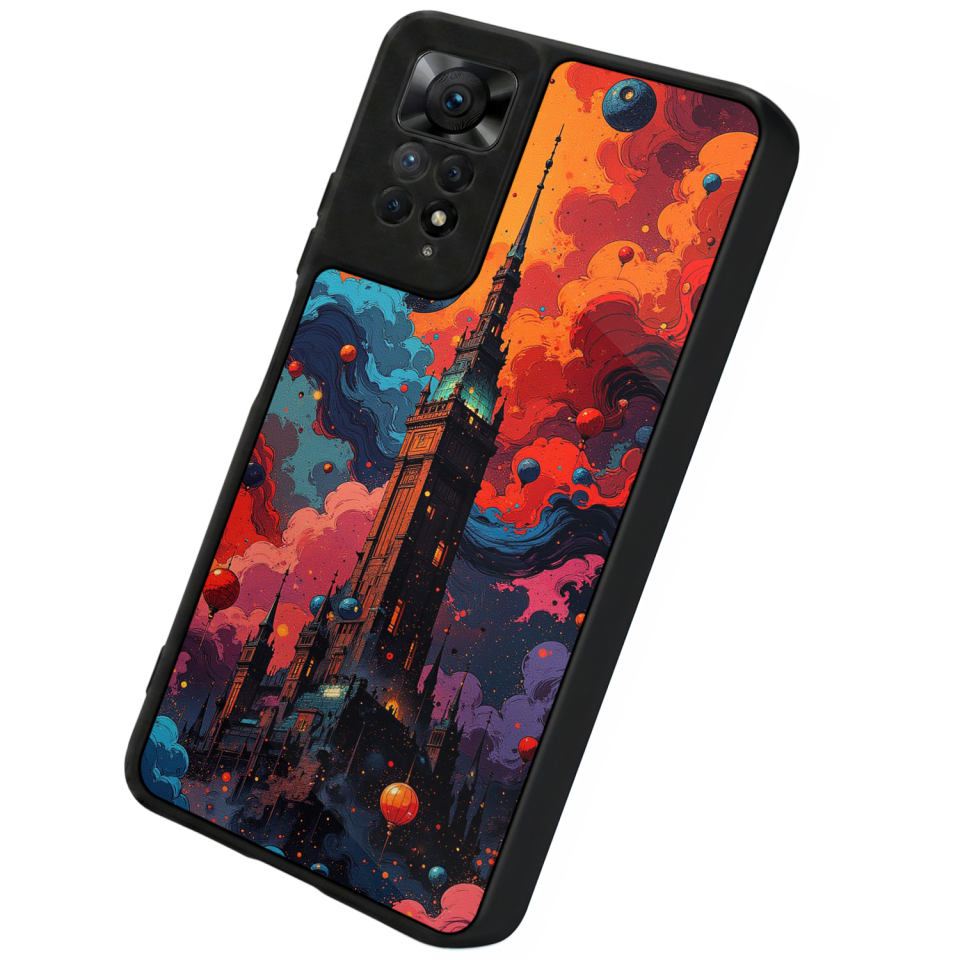 Xiaomi Redmi Note 11 Pro Uyumlu Abstract Tasarımlı Glossy Premium Kılıf