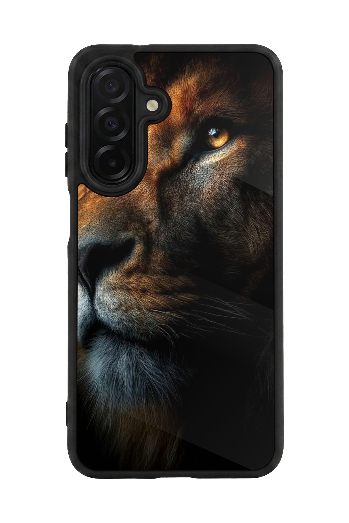Samsung Galaxy A36 Uyumlu Aslan Tasarımlı Glossy Premium Kılıf