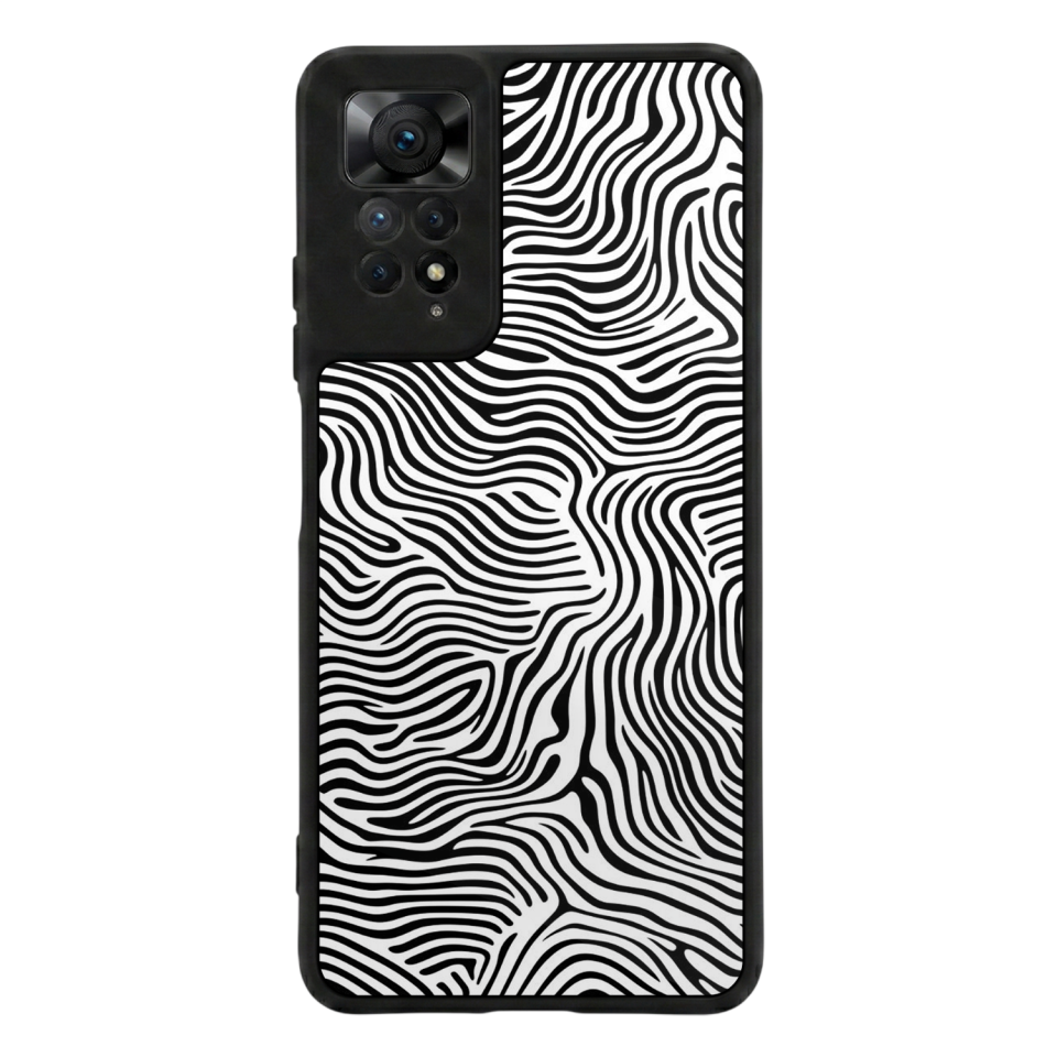 Xiaomi Redmi Note 12 Pro Uyumlu Çizgi Sanatı Tasarımlı Glossy Premium Kılıf