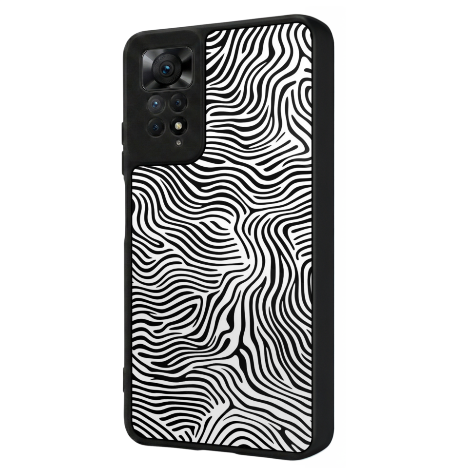 Xiaomi Redmi Note 12 Pro Uyumlu Çizgi Sanatı Tasarımlı Glossy Premium Kılıf