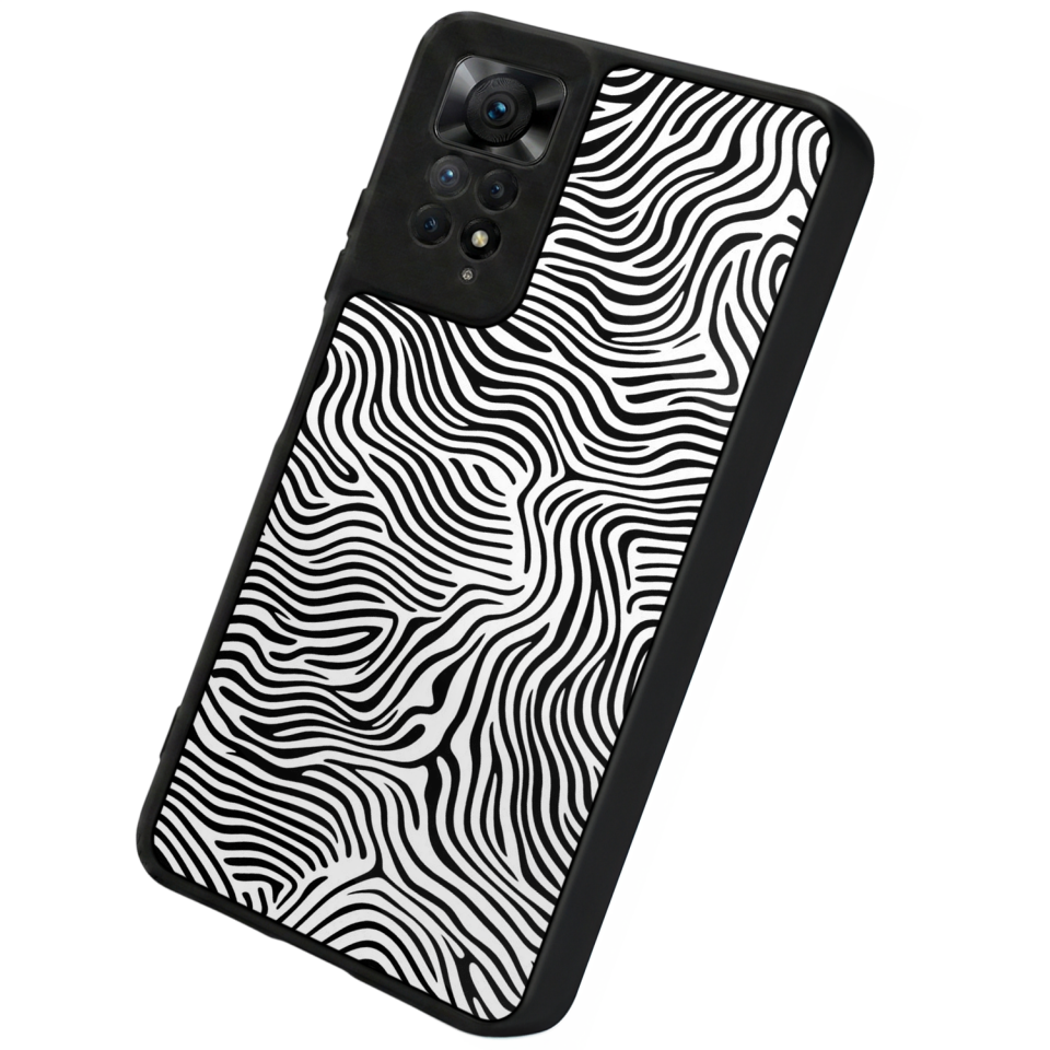 Xiaomi Redmi Note 12 Pro Uyumlu Çizgi Sanatı Tasarımlı Glossy Premium Kılıf