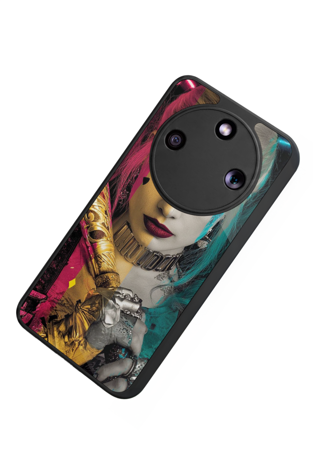 Honor Magic 8 Lite Uyumlu HarleyQueen Tasarımlı Glossy Premium Kılıf