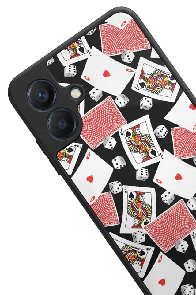 Samsung Galaxy A07 Uyumlu Kart Tasarımlı Glossy Premium Kılıf