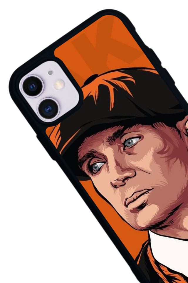 iPhone 11 Uyumlu Peaky Blinders Tasarımlı Glossy Premium Kılıf