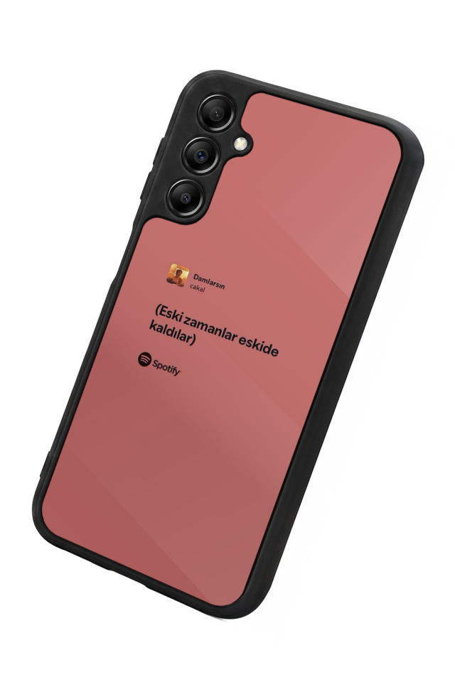 Samsung Galaxy A14 Uyumlu Sarki Sozleri Tasarımlı Glossy Premium Kılıf