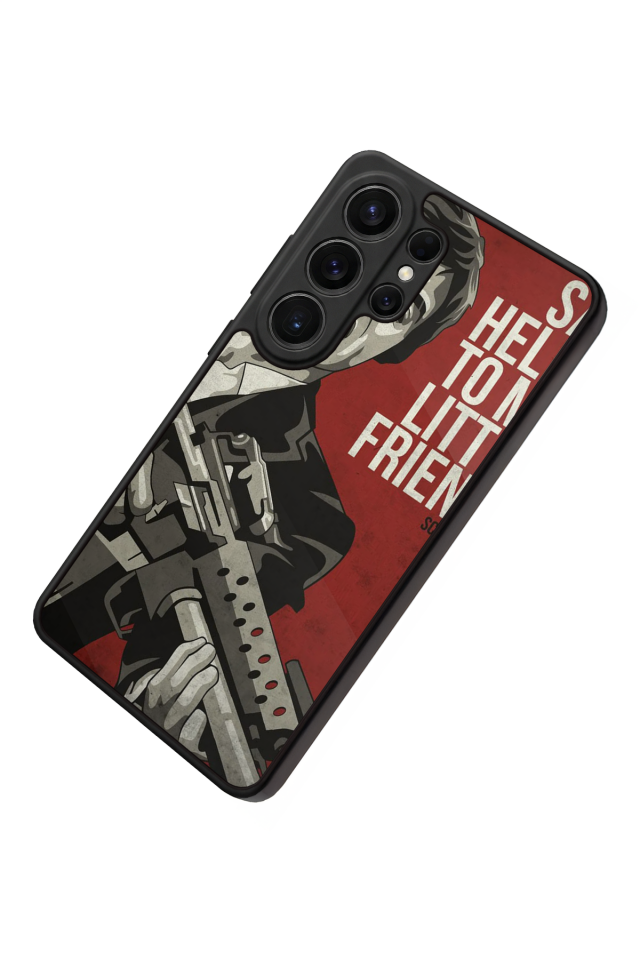 Samsung Galaxy S26 Ultra Uyumlu Scarface Tasarımlı Glossy Premium Kılıf