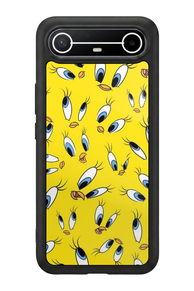 Tecno Spark Slim 5G Uyumlu Tweety Tasarımlı Glossy Premium Kılıf